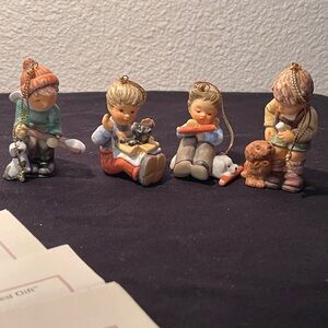 Hummel - Berta Hummel Goebel Collectibles Ornament Lot of four